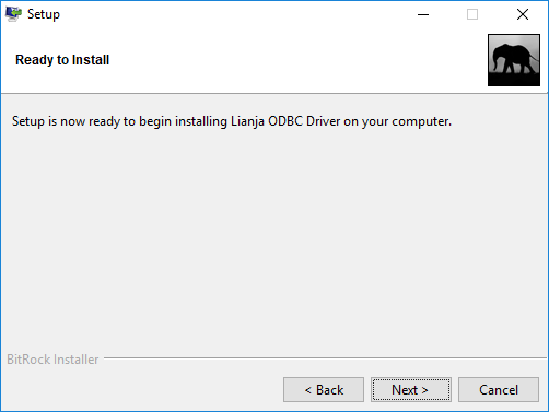 Lianja ODBC Driver Installation