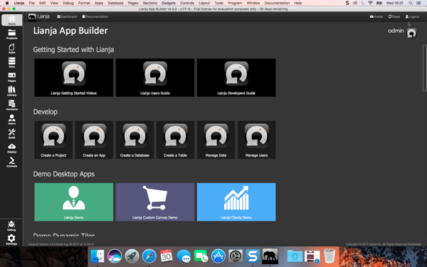Lianja App Builder Installation