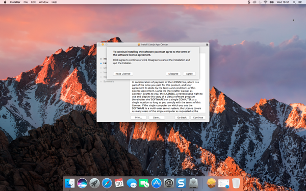Lianja App Center Installation