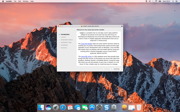 Lianja App Center Installation