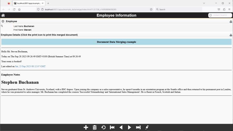 ArticleView Data Merging