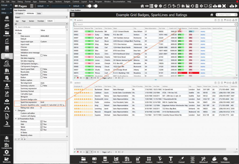 Dynamic Spark Bar Charts